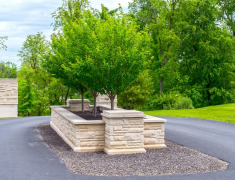 Southridge Estate Driveway Stone Roundabout